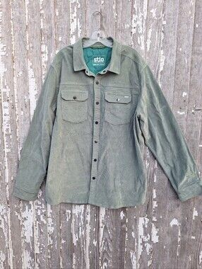 Stio - Men’s Saratoga Cord Shirt Sage Green XXL